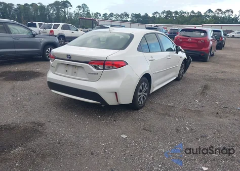 2021 Toyota Corolla Hybrid Le from USA, damaged, VIN JTDEAMDE1MJ005790
